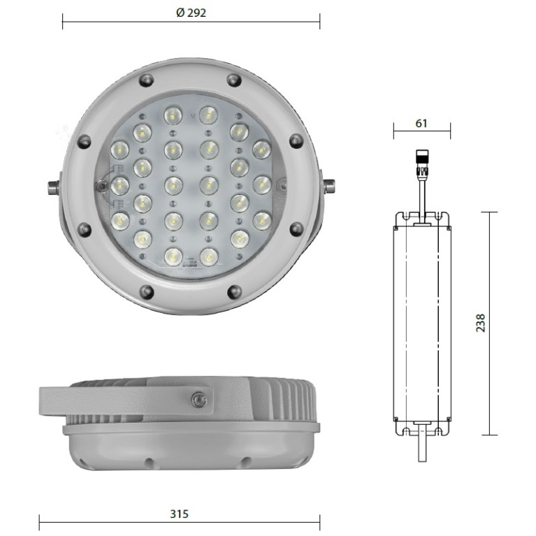 GALAD Аврора LED-48-Extra Wide/Red