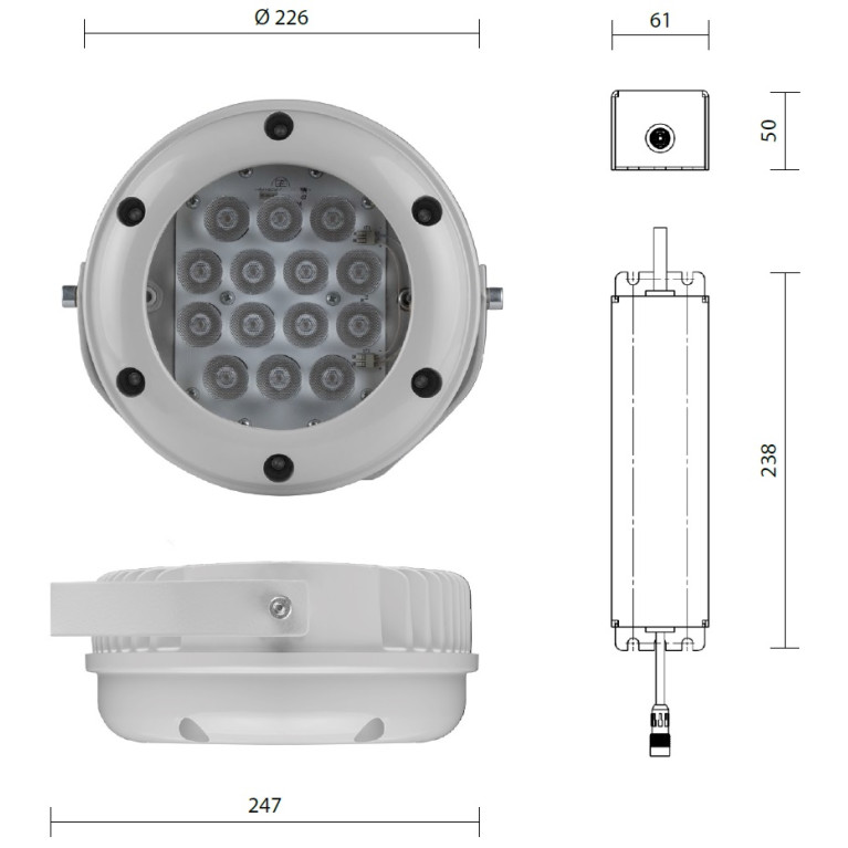 GALAD Аврора LED-14-Extra Wide/Red