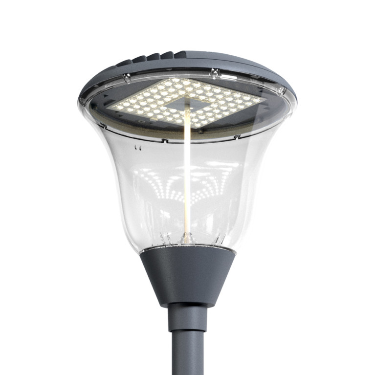 GALAD Тюльпан LED-40-ШОС/Т60 (5000/740/RAL7040/D/0/Clear/GEN2)