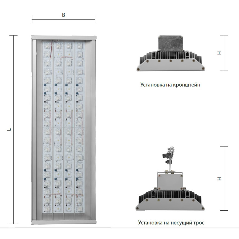 GALAD Стандарт LED-100-ШО/К50