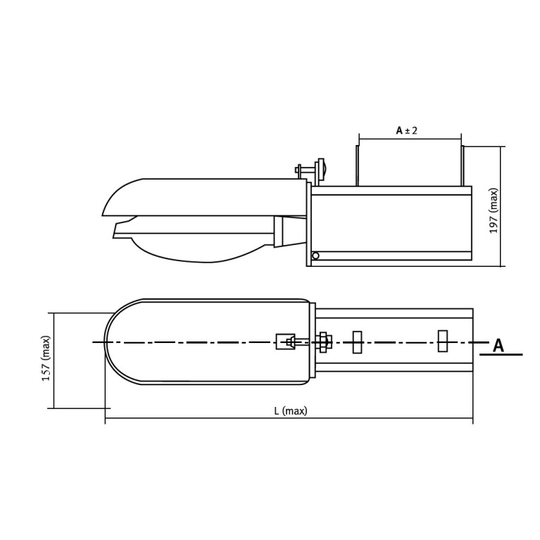 ЖСП30РуЭк-600-013У5 380В REFLUX" (подвес ригель узкий, без разъема)"