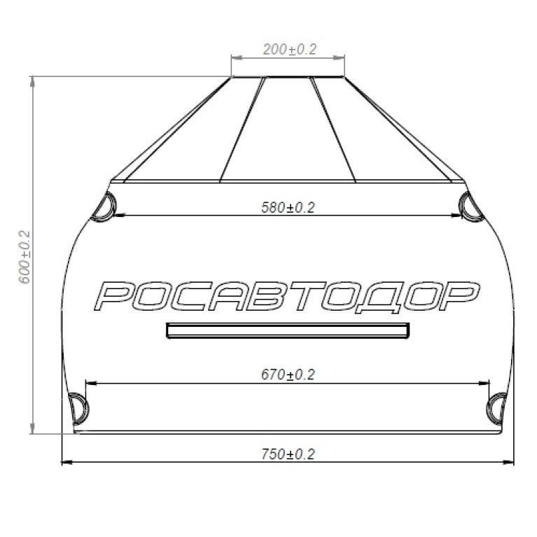 Цоколь опоры освещения PA-3000