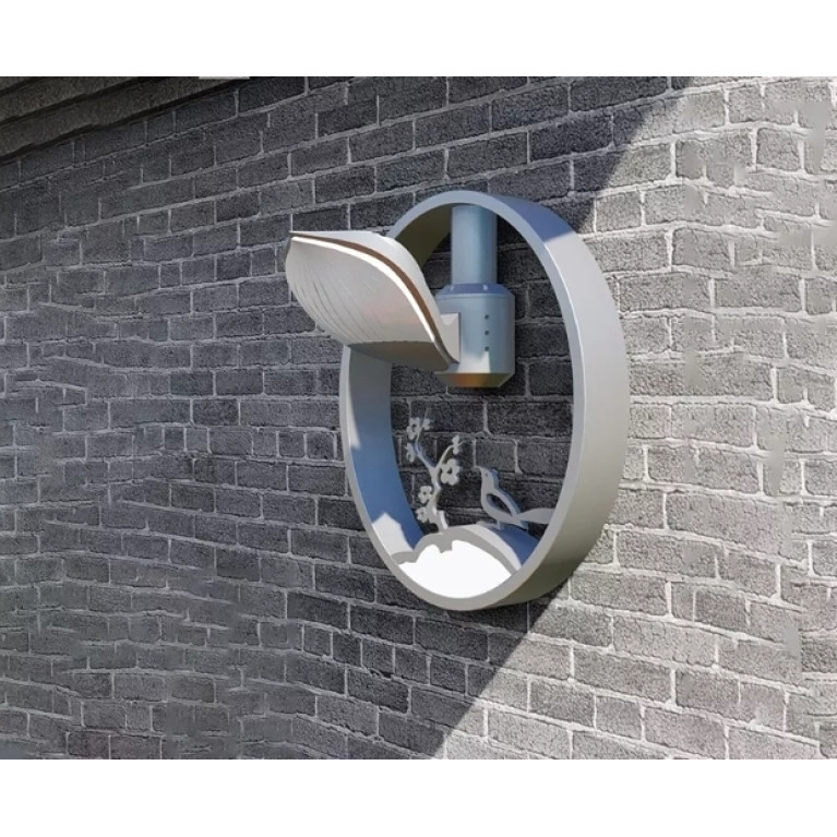 НАСТЕННЫЙ LED СВЕТИЛЬНИК серии ЛОТОС 3195-FF 10-30W 220V IP65 CRANE