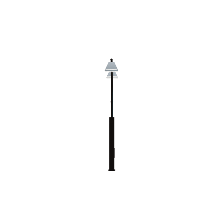 Парковый светильник серия CRANE-040 H-4000мм 2*50Вт