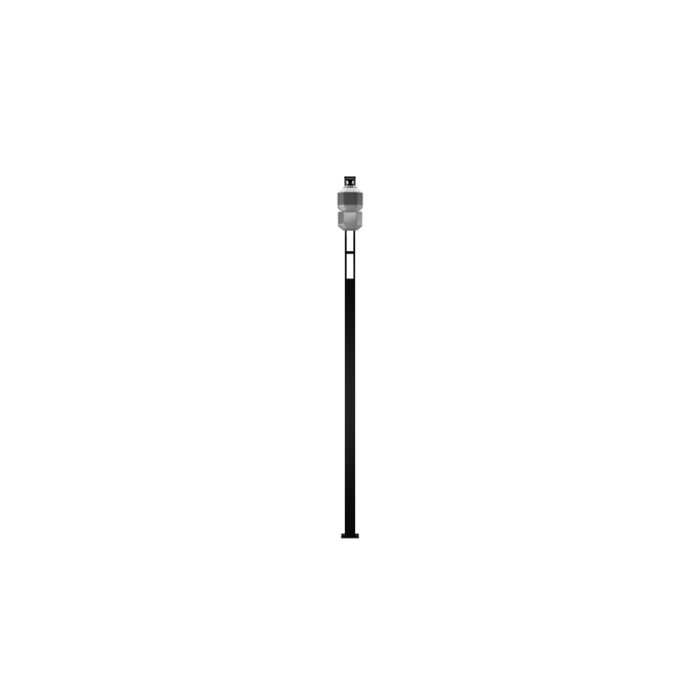 Парковый светильник серия CRANE-041 H-3500мм Е27