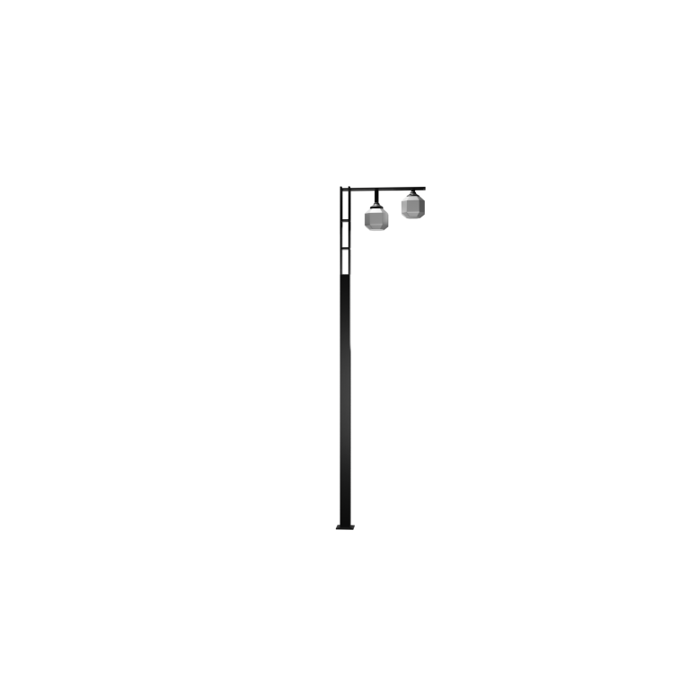Парковый светильник серия CRANE-041 H-4000мм Е27
