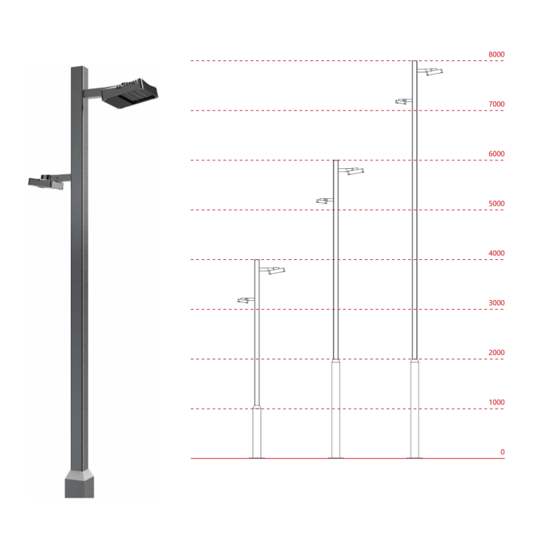 Светильник серии Монако 150W RGBW L02C-020E CRANE