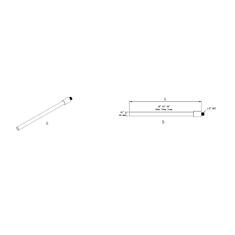 Алюминиевый кронштейн CR-914 для серии Street-Ufo ( L914 мм) CRANE
