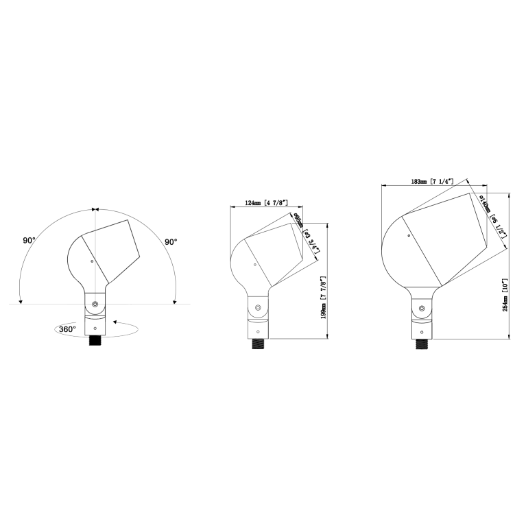 ЛАНДШАФТНЫЙ СВЕТИЛЬНИК серии Street-Ufo 10-60вт 220В IP67 CRANE