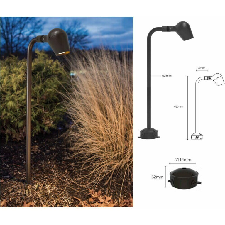 СВЕТИЛЬНИК серии STREET-UFO JB BOLARD Mount 6-30вт 220В IP67 CRANE