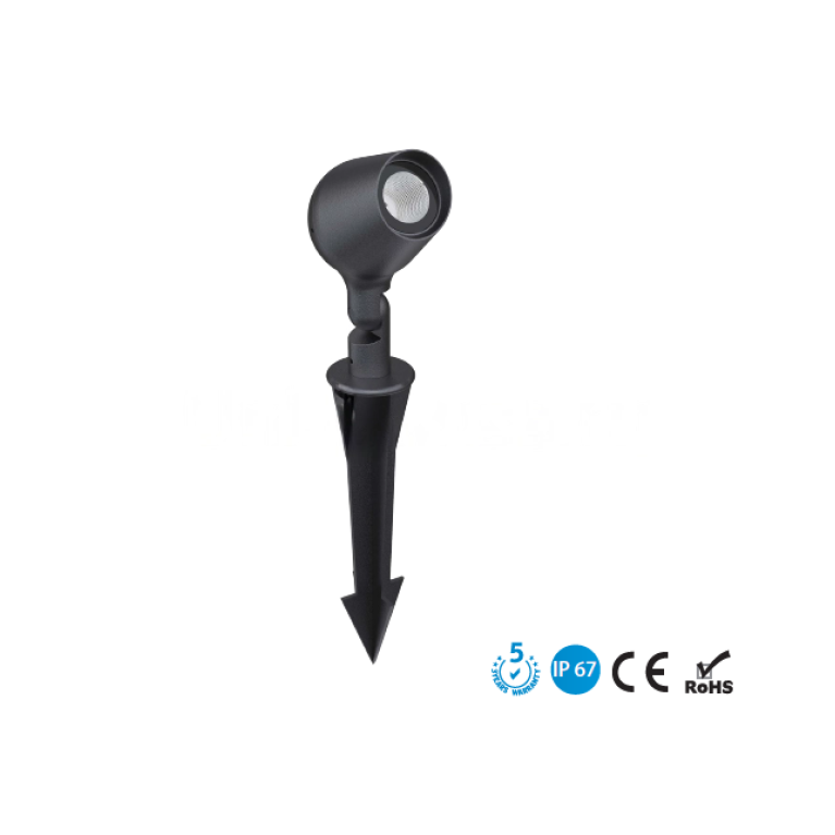 СВЕТИЛЬНИК ГРУНТОВЫЙ НА КОЛЫШКЕ серии GS Mount 30вт 220В IP67 CRANE
