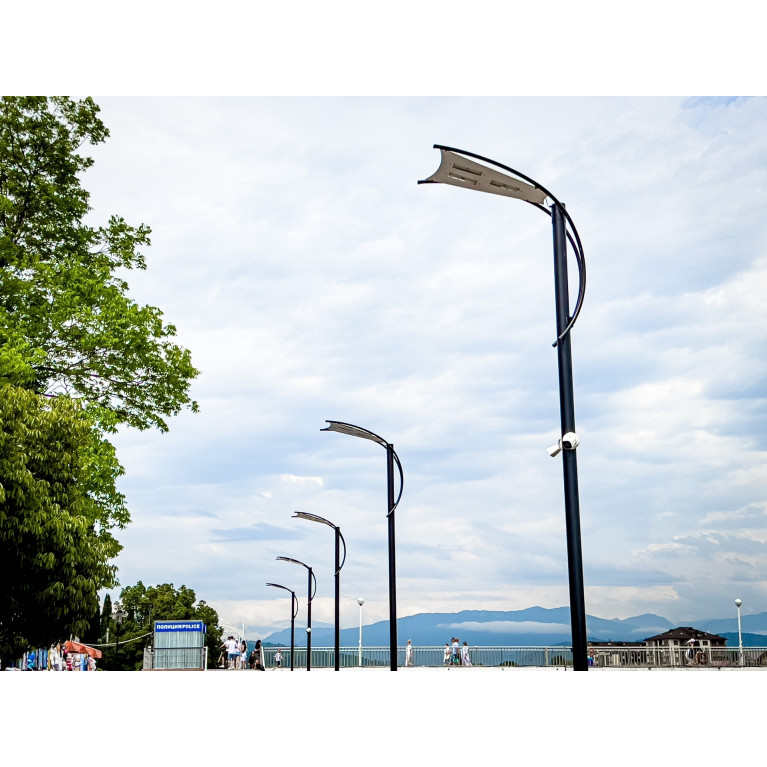 Светильник парковый серии Парус P2 LED 2X100W OF1 H-5/108 CRANE