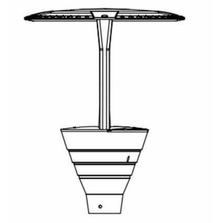 Уличный фонарь на опору серии Стрит-41 Led 30W 220V CRANE
