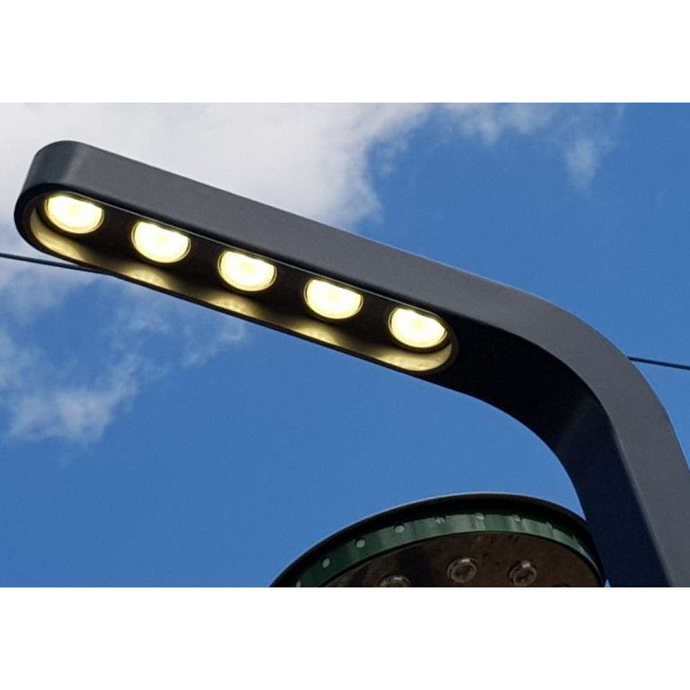 Парковые светильники серии Техно Т образный 5м. 60*2W 220V IP65 140*100мм CRANE