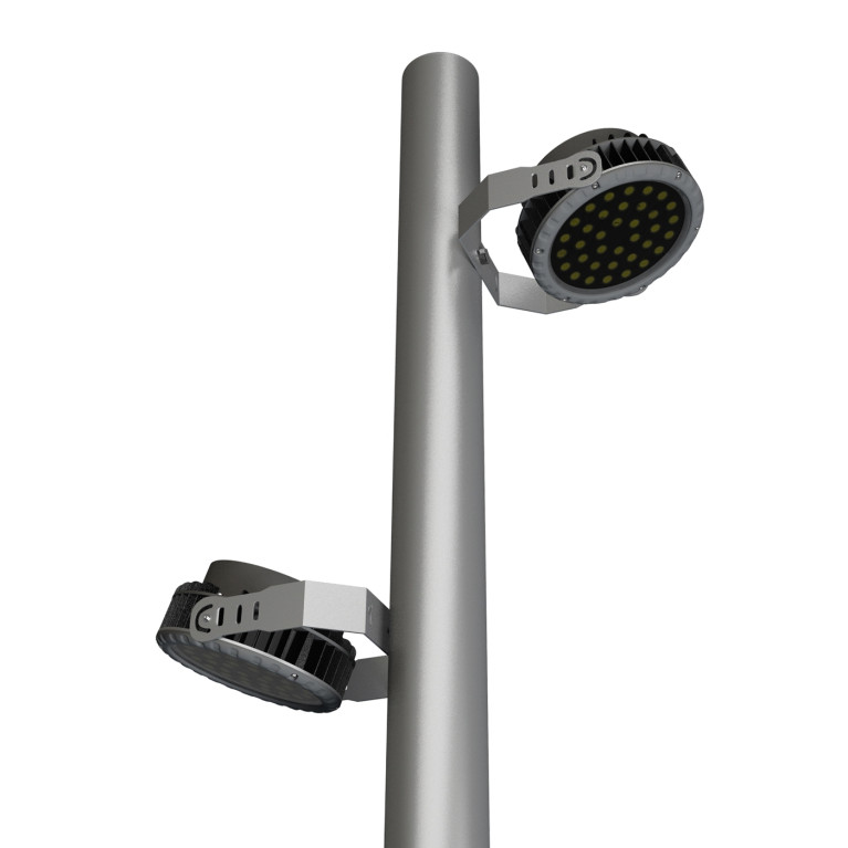 Парковые светильники серия TURN CR-GL8F H-6000мм 2*48Вт CRANE