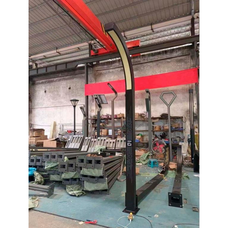 Парковый фонарь серия интеграл радиусный H-3000мм 30Вт CRANE