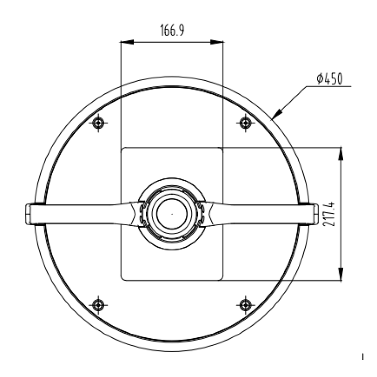 Уличный фонарь на опору серии Стрит-72 Led 30W 220V CRANE
