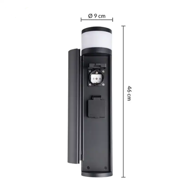 Садовая розетка серии NCR-3120IP44 H-460мм CRANELED