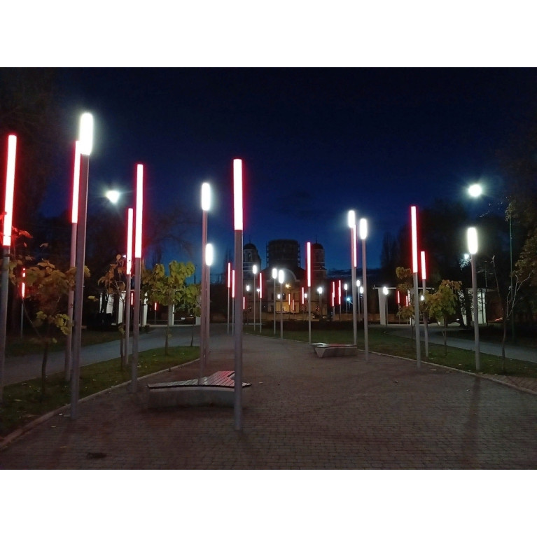 СВЕТИЛЬНИК СЕРИИ POST LED 60W 3М. D102мм IP65 220V CRANE