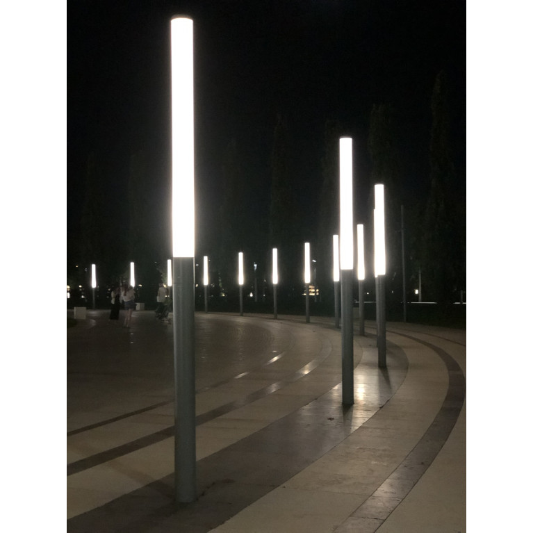 СВЕТИЛЬНИК СТОЛБИК СЕРИИ POST LED 69W 3,5М. D102мм IP65 220V CRANE