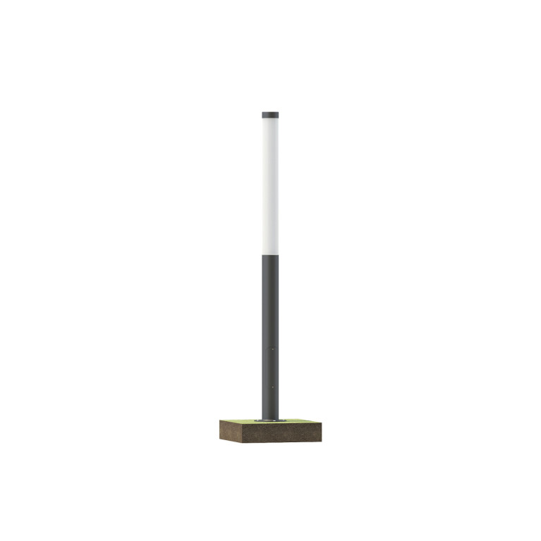 СВЕТИЛЬНИК СТОЛБИК СЕРИИ POST LED 23W 2,5М. D102мм IP65 220V CRANE