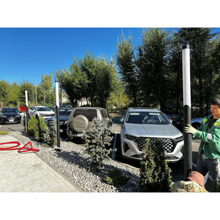 СВЕТИЛЬНИК СТОЛБИК СЕРИИ POST LED 69W 4,2М. D102мм IP65 220V CRANE