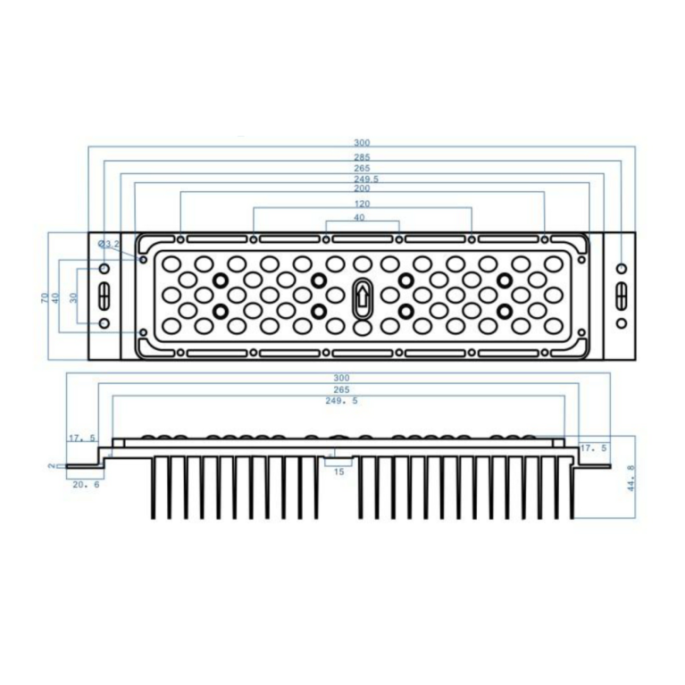 LED модуль CR-G613 50W-module Bridgelux/CREE/LUMILEDS CRANE