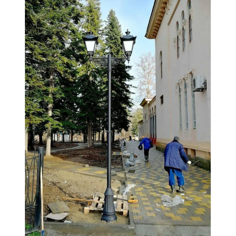 СВЕТИЛЬНИК серии Ретро ПММА Черный корпус Н-675*380 Е27