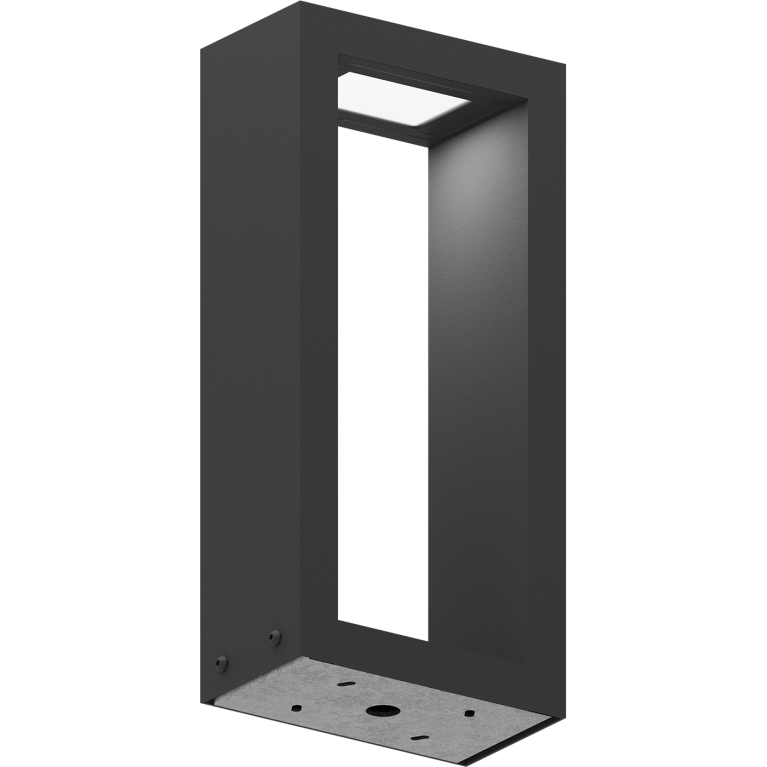 ATRIUM LED O-SHAPE 16W 830 RAL9005