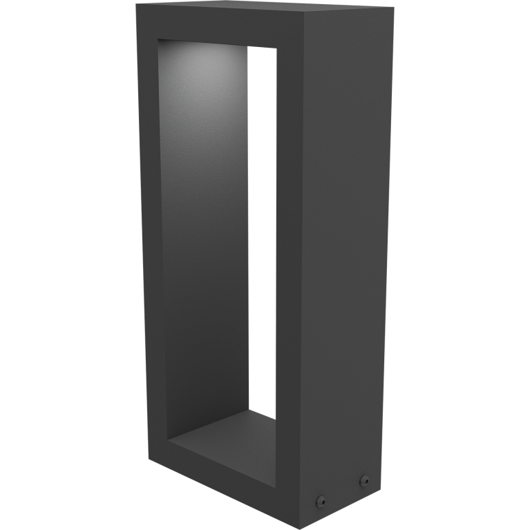 ATRIUM LED O-SHAPE 16W 830 RAL9005