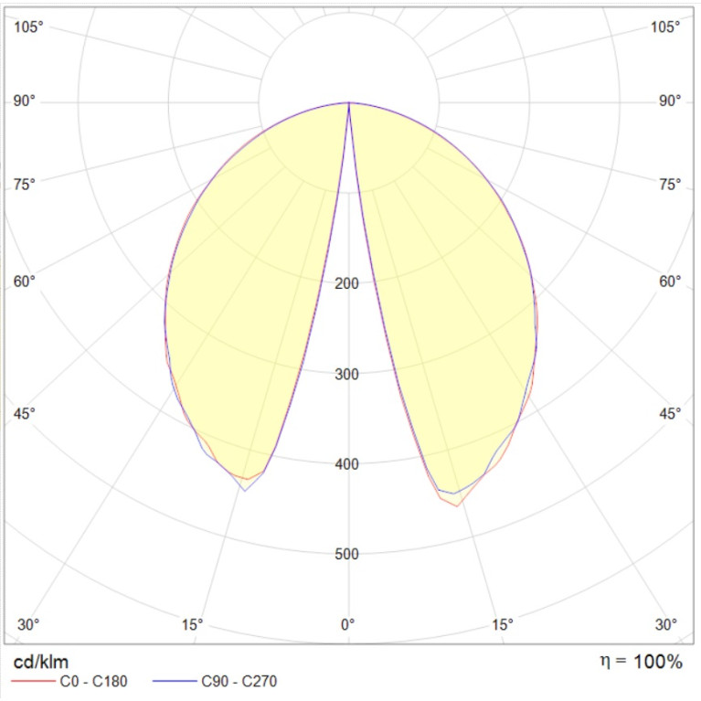 TOWER LED 30W DK 840 RAL9005 H2500
