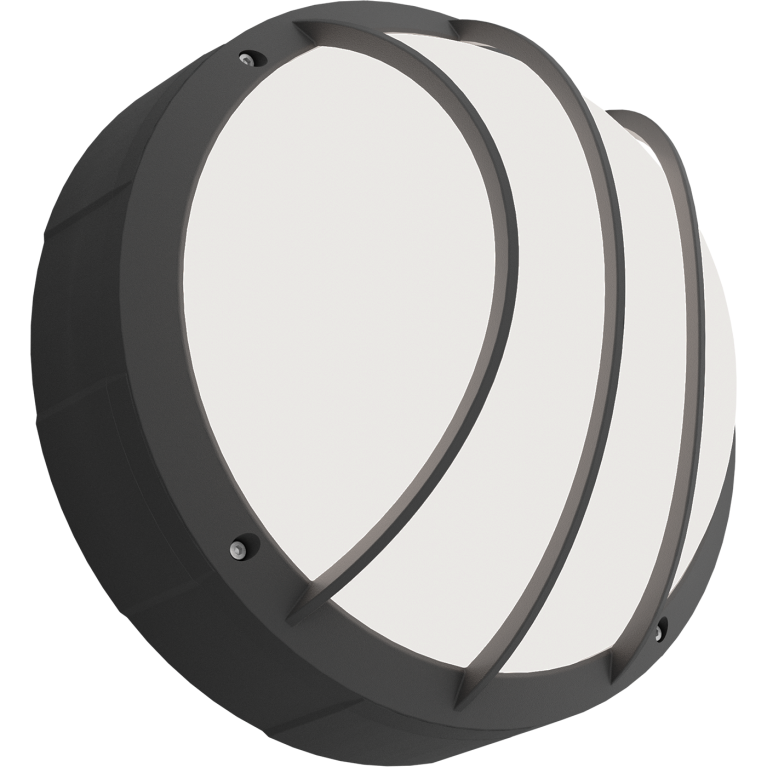 DAMIN LED 30W 840 RAL7002 with grille