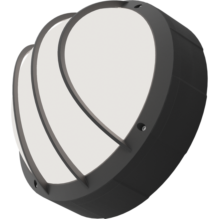 DAMIN LED 30W 840 RAL7002 with grille