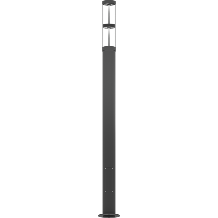 COLOSS LED 50W RW 840 RAL9005 POLE 4M (без ЗДФ)