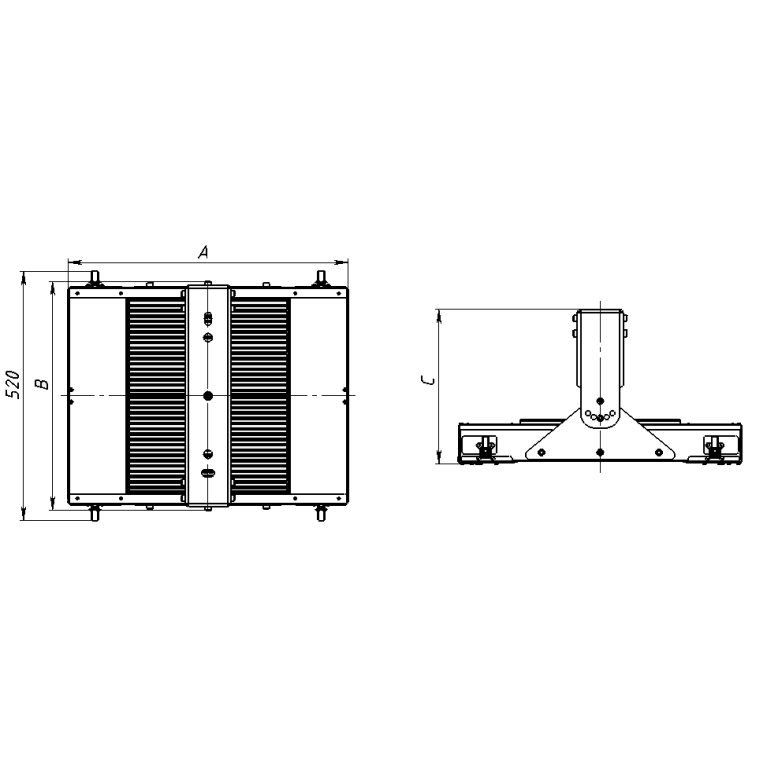 ROADTUNNEL LED 100 (W) HFD 4000K CRI80