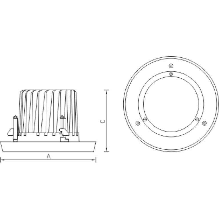MATRIX R LED 88W D26 840 SL