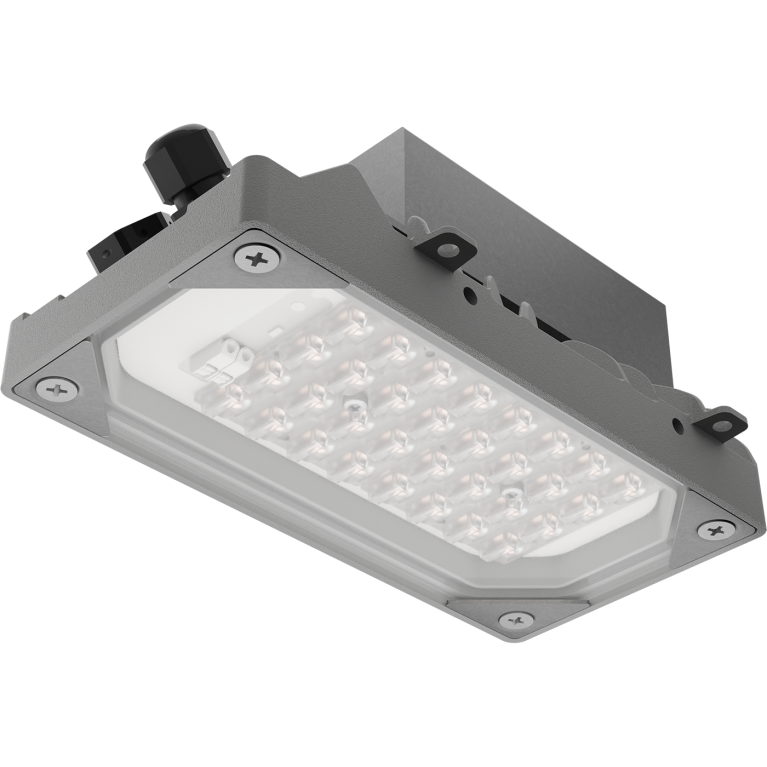 PUZZLE 30W DW1 740 RAL9006 with driver
