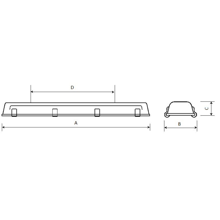 INOX LED 70 4000K
