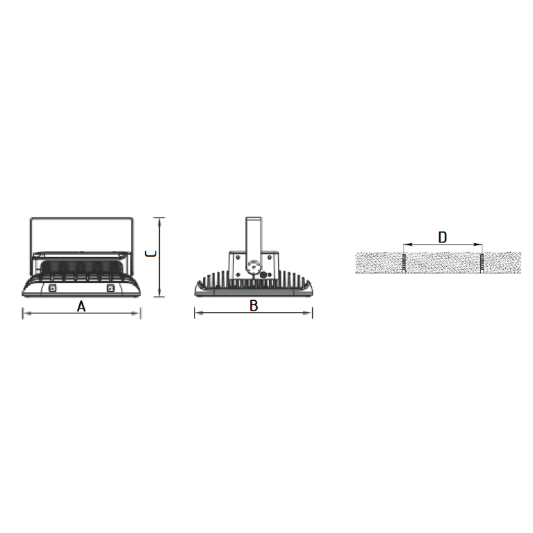INSEL LB/S LED 140 D80 5000K G2