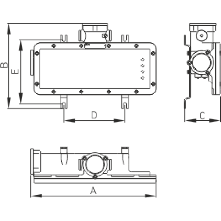 PROTON LED Exd-W036 ОГНЕТУШИТЕЛЬ Б/К