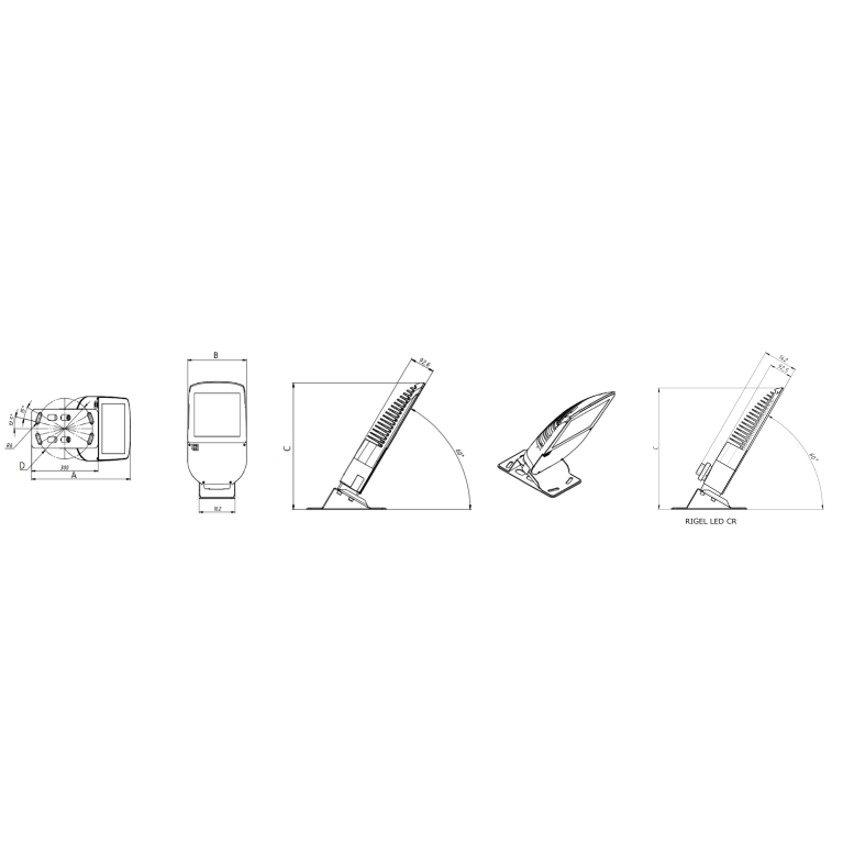 Rigel LED 75 60 5000K (w/o box)