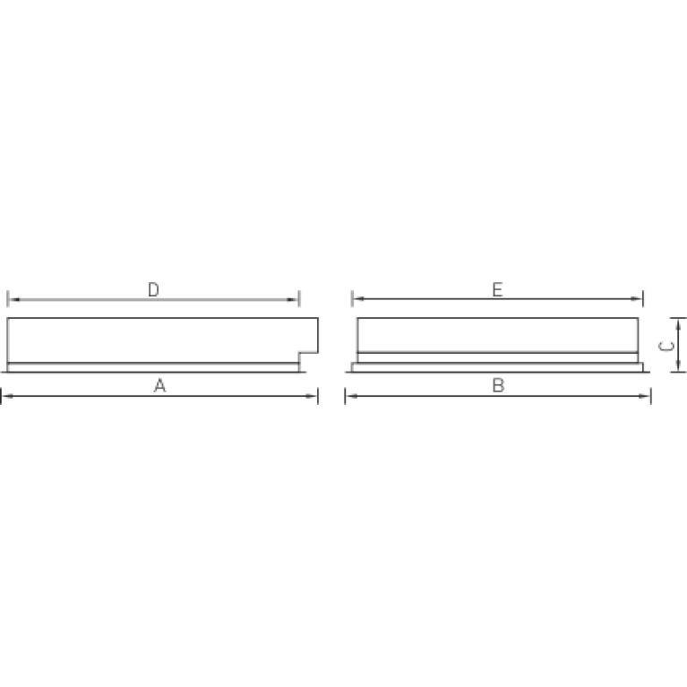 OWP/R ECO LED 1200x600 IP54/IP20 4000K