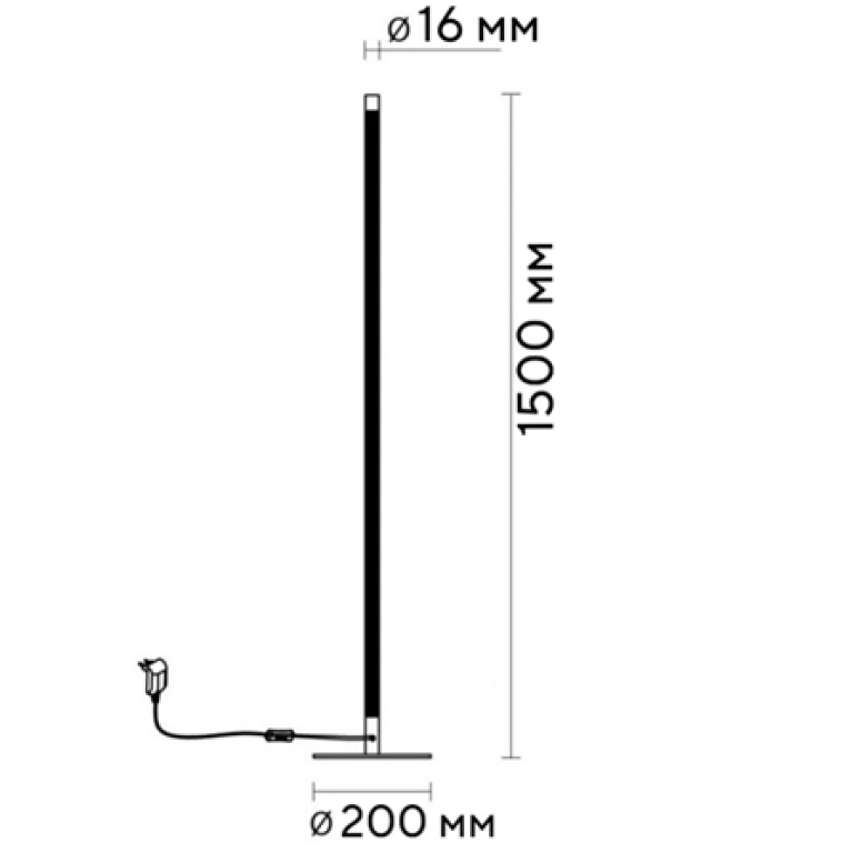 RIVE/F (1500) 22W 940 BK