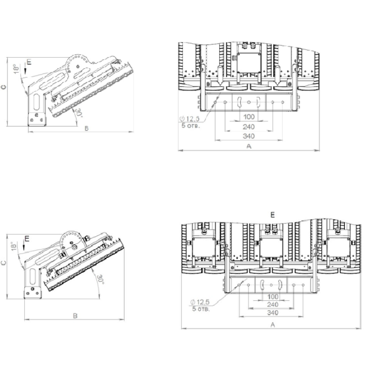 BORT 20 LED D60 5700K (CRI90) GI