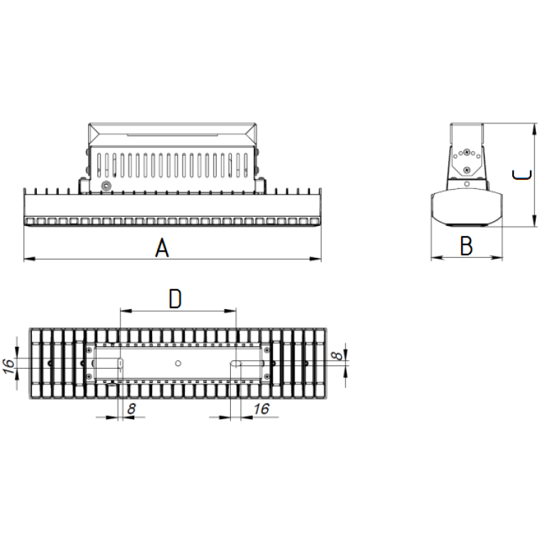 HB LED 225 D50x20 4000K /E/