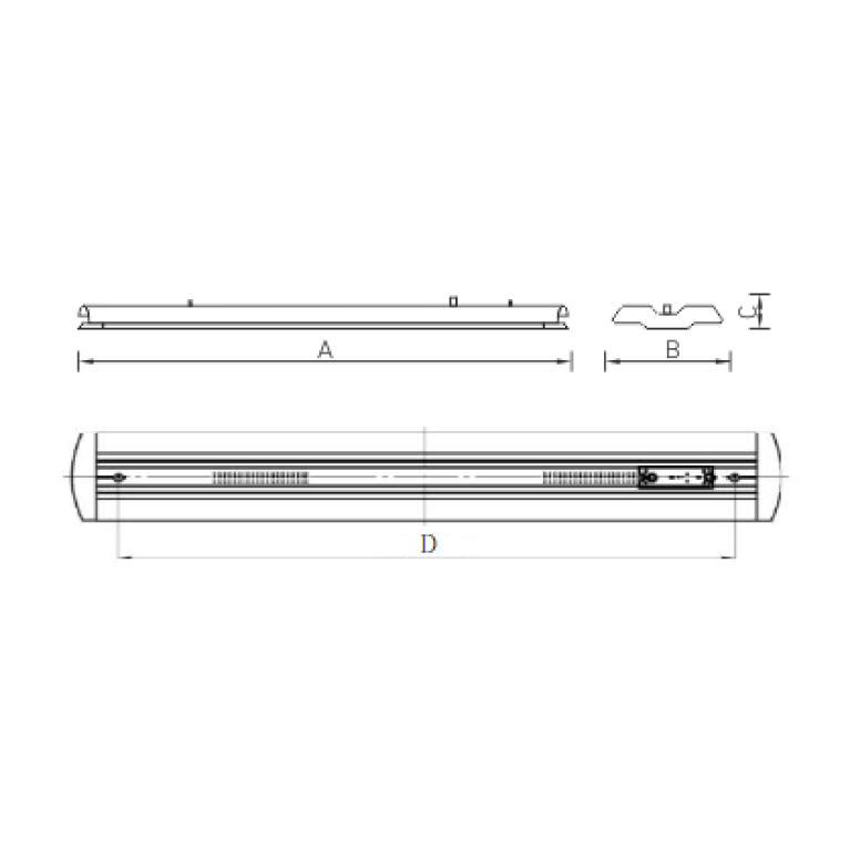 SPACE LED dream 1500 up/down HFD 4000K