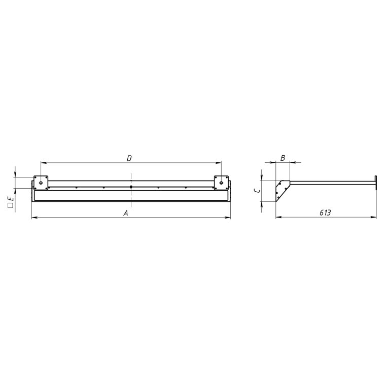 ASM/S LED 1200 SCHOOL 4000K RU