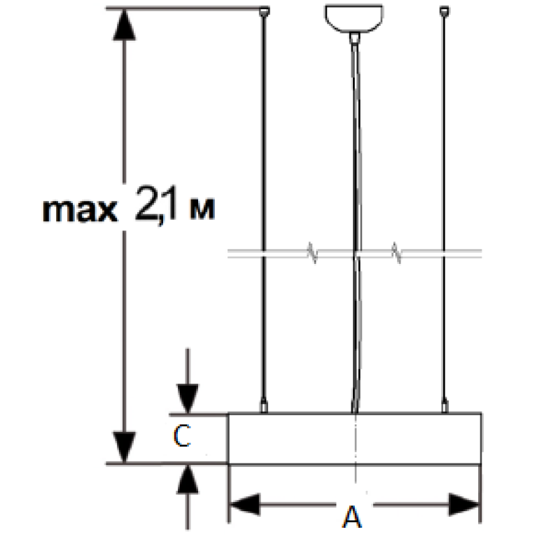 SOL P LED 900 WH 4000K DALI