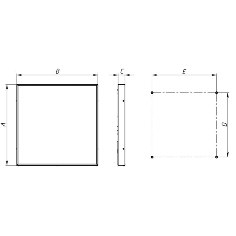 OPTIMA.OPL ECO LED 1200x600 4000K SCHOOL