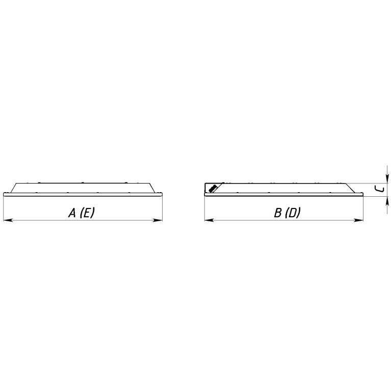 UNI/R STANDARD (1195x295) 30W OPL 840 WH